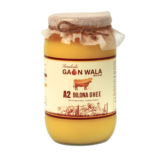 Swadeshi Gaon Wala A2 Bilona Ghee | 1 Ltr