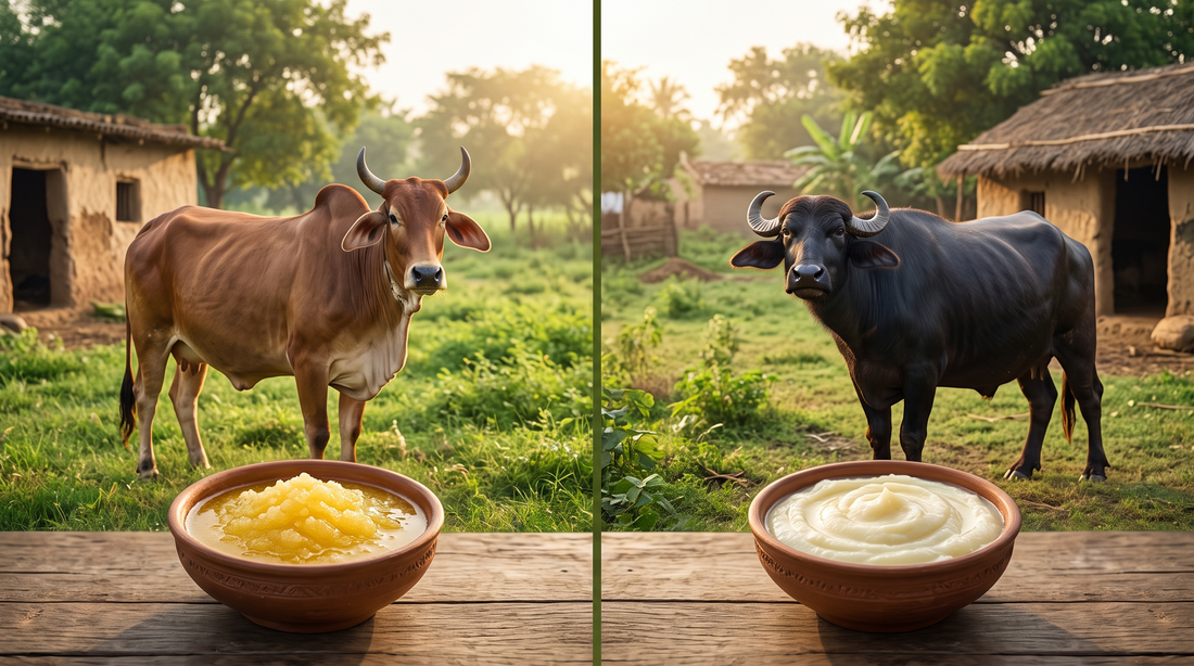 Cow Ghee vs Buffalo Ghee: Which One Is Better for Your Family?