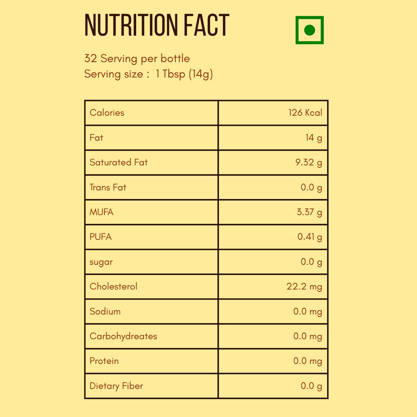 Desi Buffalo Ghee | 450 ml
