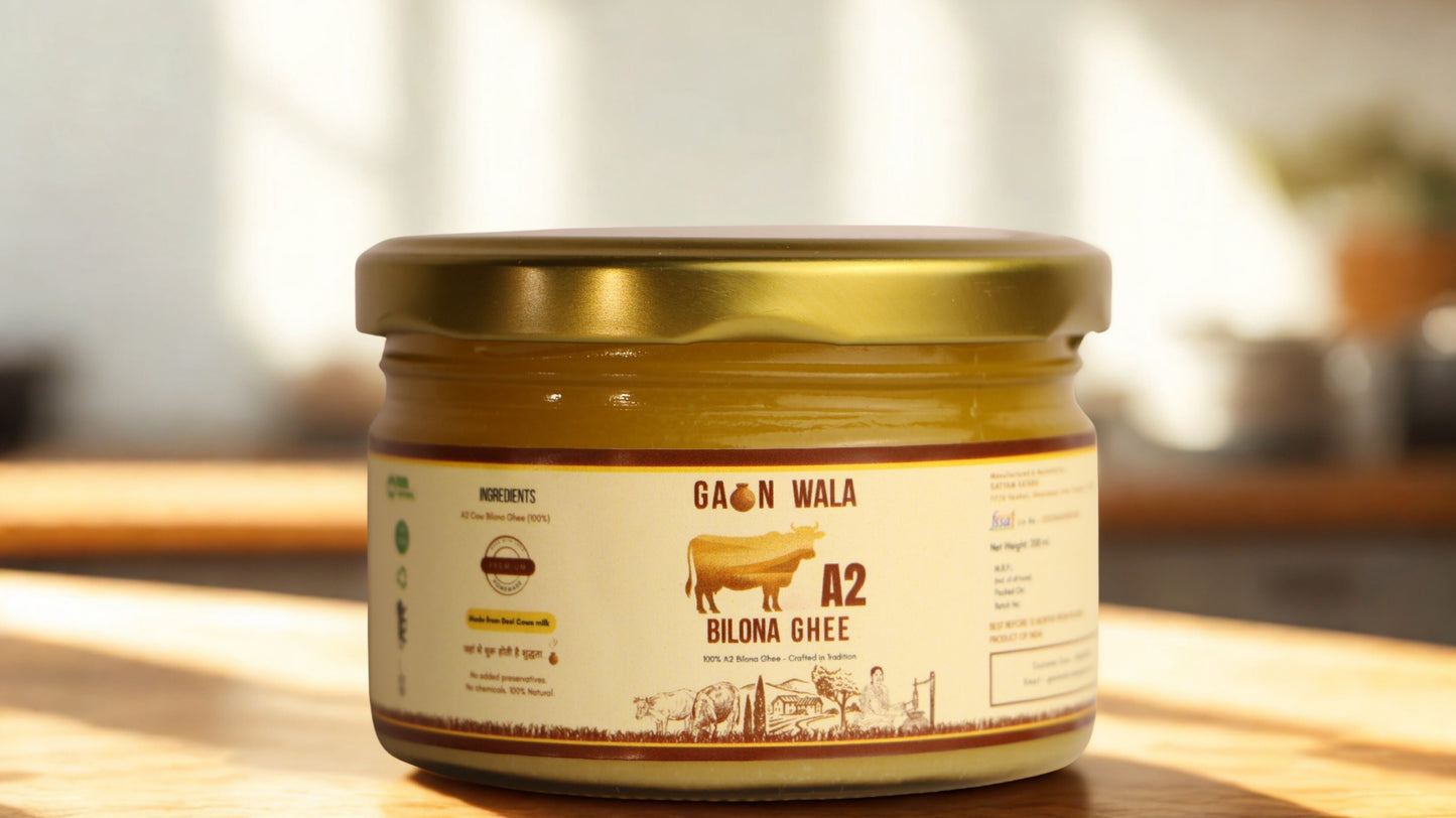 Swadeshi Gaon Wala A2 Bilona Ghee